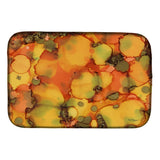 Caroline'S Treasures Abstract In Orange And Greens Dish Drying Mat, 14 X 21, Multicolor