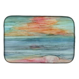 Caroline'S Treasures Abstract Rainbow Dish Drying Mat, 14 X 21, Multicolor