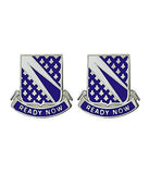 Army 89th Cavalry Regiment Unit Crest (pair)