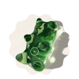 green gummy