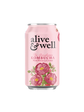 Rose Petal & Lychee Kombucha Organic - 6pk