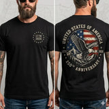 America 250 Patriotic Eagle T-Shirt – 1776–2026 Semi-Quincentennial Anniversary Commemorative Unisex Graphic Tee