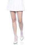 Halloween Special Fishnet Pantyhose W/Glitters Spandex O/S White/Silver