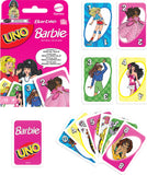Mattel Games Uno Barbie Card Game With Special Hi, Barbie!Rule For Kids, Adults & Family Nights, Game Nights, Travel, Campin