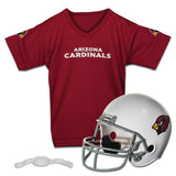 Franklin Sports NFL Arizona Cardinals Kids Football Helmet and Jersey Set - Youth Football Uniform Costume - Helmet, Jersey, Chi