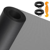 MAGZO Window&Door Screen Replacement Kit, 86 W x 196 L, with Retaining Spline(Total 65.6 FT) and Press-in Installation Tool, Pol