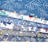 6Pcs 20 x 20 Cotton Fabric DIY Making Supplies Quilting Patchwork Fabric Fat Quarter Bundles DIY for Quilting Cotton Patchwork C