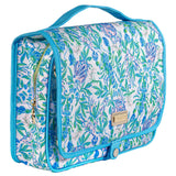 Lilly Pulitzer Travel Toiletry Bag with Handle, Pockets, and Zipper, Hanging Travel Organizer for Makeup and Toiletries, Just a
