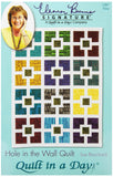 Quilt In A Day EB1287 Eleanor Burns Pattern, Hole in The Wall