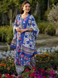 Libas Women'S Pure Cotton Kurta Sets (400157O_Blue_L)