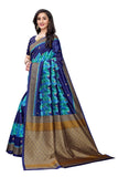 Gosriki Women'S Mysore Silk Saree With Blouse Piece (Shaik Blue_Free Size),Blue,,B08L6JJ8PQ