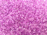 Seed Beads Size:11/0 50 gr / 1.76 oz (Light Purple/Lavander Iridescent)