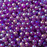 300 Pcs 8mm Acrylic Round Beads AB Colors Round Spacer Beads for Earring Bracelet Necklace Key Chains Jewelry DIY Craft Making(D