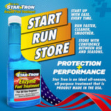 Star Brite Star Tron Enzyme Fuel Treatment Concentrate, 128 Fl. Oz. - Treats Up To 2,048 Gallons - Rejuvenate & Stabilize Old Ga