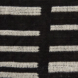 Dii Urban Geometric Collection Cotton Throw Blanket, 50X60, Black