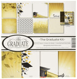 Reminisce Tgr203 The Graduate 2018 Scrapbook Collection Kit, Multi Color Palette