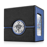 Kabinka MTG Deck Box for Commander with Metal Emblem, Card Deck Box with Dice Tray, Holds 100 Double-Sleeved Cards for TCG/PTCG,