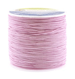 Mandala Crafts Pink Shirring Elastic Thread for Sewing & Knitting - 0.6mm 87 Yards Fine Thin Stretch Thread Elastic Sewing Threa