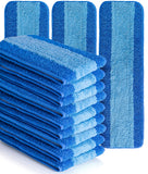 VanDuck Microfiber Cleaning Pads Compatible with Bona Mops 18 in. (12Pack)