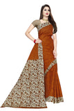 Tamaira Fashion Womens Plain Weave Pure Cotton Saree Without Blouse Piece (Ab16_Dark Mustard)
