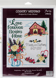 Country Wedding Counted Cross Stitch Kit
