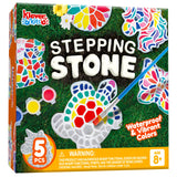 Klever Kits Stepping Stones Painting Kit for Kids - Paint 5 Garden Stones, Ceramic Garden Decor, Unicorn Craft Kits for Boys, Gi