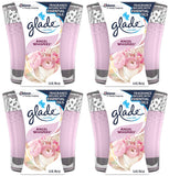 Glade Jar Candle Air Freshener, Angel Whispers, 3.4 oz - Pack of 4 Candles