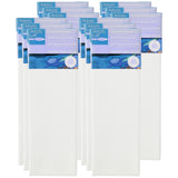 3 x 9 Level 1 Back Stapled Traditional Canvas by Artist's Loft - Archival, Acid Free Cotton Canvas for Paint, Acrylic, & Oils -