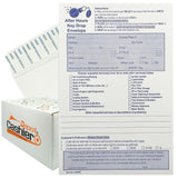 500 Cashier Depot Night/After Hours Key Drop Envelope For Auto Shop Repair or Service, 6 x 9, Peel & Seal, Open End, Premium 2