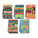 woopme Motivational Quotes Bookmark Magnetic Boys Girls Kids Students Books Lovers Readers Gift Magnetic Page Clips Folding 5 PC