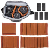 Framendino, 4 Pack Camera Bag Case Insert Partition Divider Dividers Inserts
