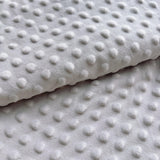 Minky Dot Fabric by The Yard DIY Making Supplies 1 Yard x 62 Inch Quilting Patchwork Cushions Plush Fleece Fabric Minky Fabric f