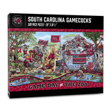 YouTheFan NCAA South Carolina Gamecocks Game Day at The Zoo 500pc Puzzle