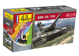 Heller 56899 AMX 30/105 Model Kit, Grey