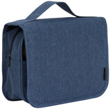 Brookstone Travel Toiletries Bag with Hanging Hook - Large Multi Functional Carrying Toiletry Pouch for Vacations, Airplanes, Tr