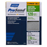 Norton ProSand 9 x 11 Sanding Sheets 120G 20pack