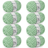 Cozyful Chunky Yarn for Hand Knitting - #10 Chunky Chenille Yarn, Jumbo Big Thick Chunky Yarns for Crocheting, Super Bulky Chunk