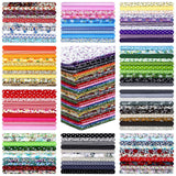 Tudomro 100 Pieces 10 x 10 Inches Cotton Fabric Squares Patchwork Quilting Fabric Bundles Layer Precut Quilt Material for DIY Cr