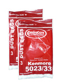 EnviroCare Premium Replacement Vacuum Cleaner Dust Bags designed to fit Kenmore Canisters 5023/5033 6 pack