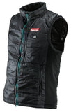 Makita DCV200ZXL 18V LXT LithiumIon Cordless Heated Vest Only, XLarge, Black