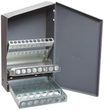 Chicago Latrobe Drill Bit Case, 26 Bit Capacity, for Letter Sizes A Z 57808