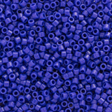 Miyuki Delica Seed Beads 11/0 Opaque Dk Blue DB726 7.2 Grams