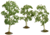 Bachmann Trains - Scene Scapes - 3- 4 Aspen Trees (3 Per Box) - Ho Scale