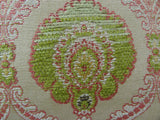 Plutus Brands Plutus Tulip Handmade Throw Pillow, 20 X 36 King, Pink/Green