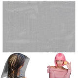Luinabio 10 Pcs 26 x 18 Inches Black Hair Net Stretch Weaving Nets Hair Accessories for Sew in Weave Comfortable Weaving Sew Net