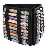 The Beadsmith Bead Tube Tower Mini Storage Unit 6.5 inches, Folds Easily for Storage or Travel Holds Large and Small Bead