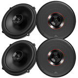 JBL 2-Pairs CLUB-64SQ Club Series 6.5 Two-Way Premium Car Audio Speaker Speakers, Pair