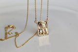 14K Gold Scapular