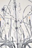 Living District Cordelia 12-Light Transitional Metal Pendant In Chrome