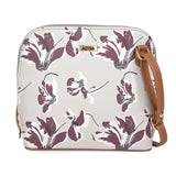 Adisa Women Girls Floral Print Faux Leather Sling Bag Crossbody (Sl6003-Gre),Grey,,B0DBZ64SXP